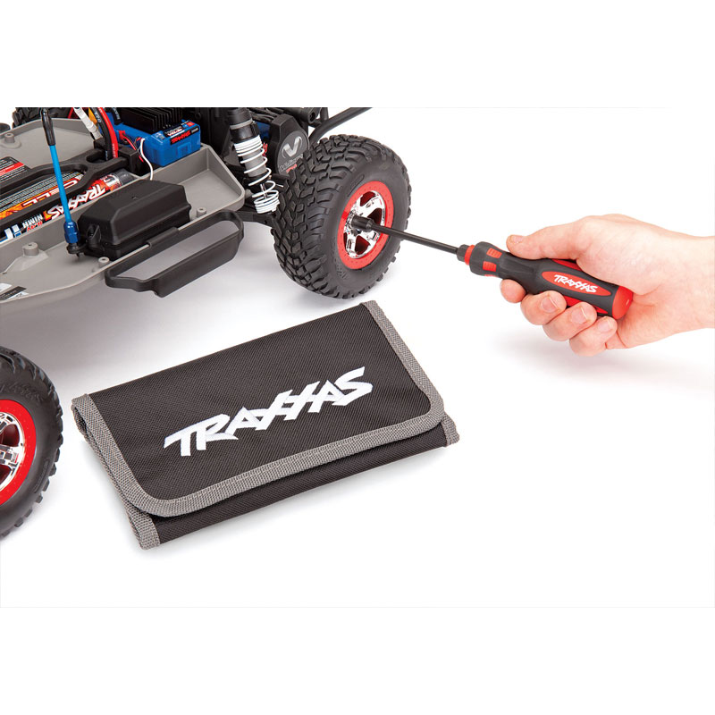 Traxxas Speed Bit 6-Pc 4-8mm Nut Driver Master Set with 1/4" Drive Premium Handle & Pouch (8719)