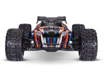 Traxxas Sledge 6S 4WD with Belted Tires Brushless RTR Monster Truck w/6S LiPo & Dual Charger Combo